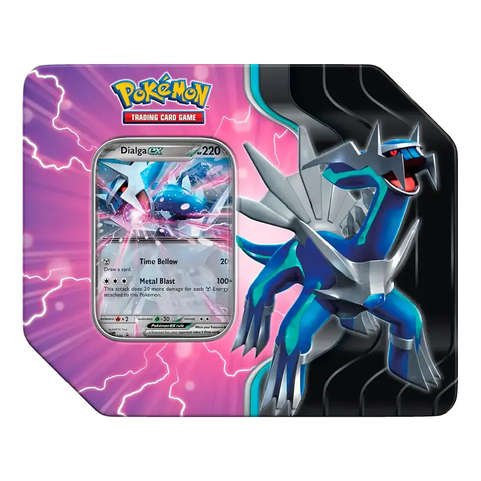 Pokemon Azure Legends Tin - Dialga EX [Inglés] 1