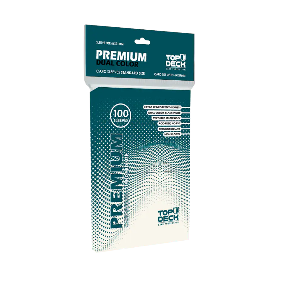 Protectores Premium - Standard 66x91 [100un] [3 colores] TOP DECK 4