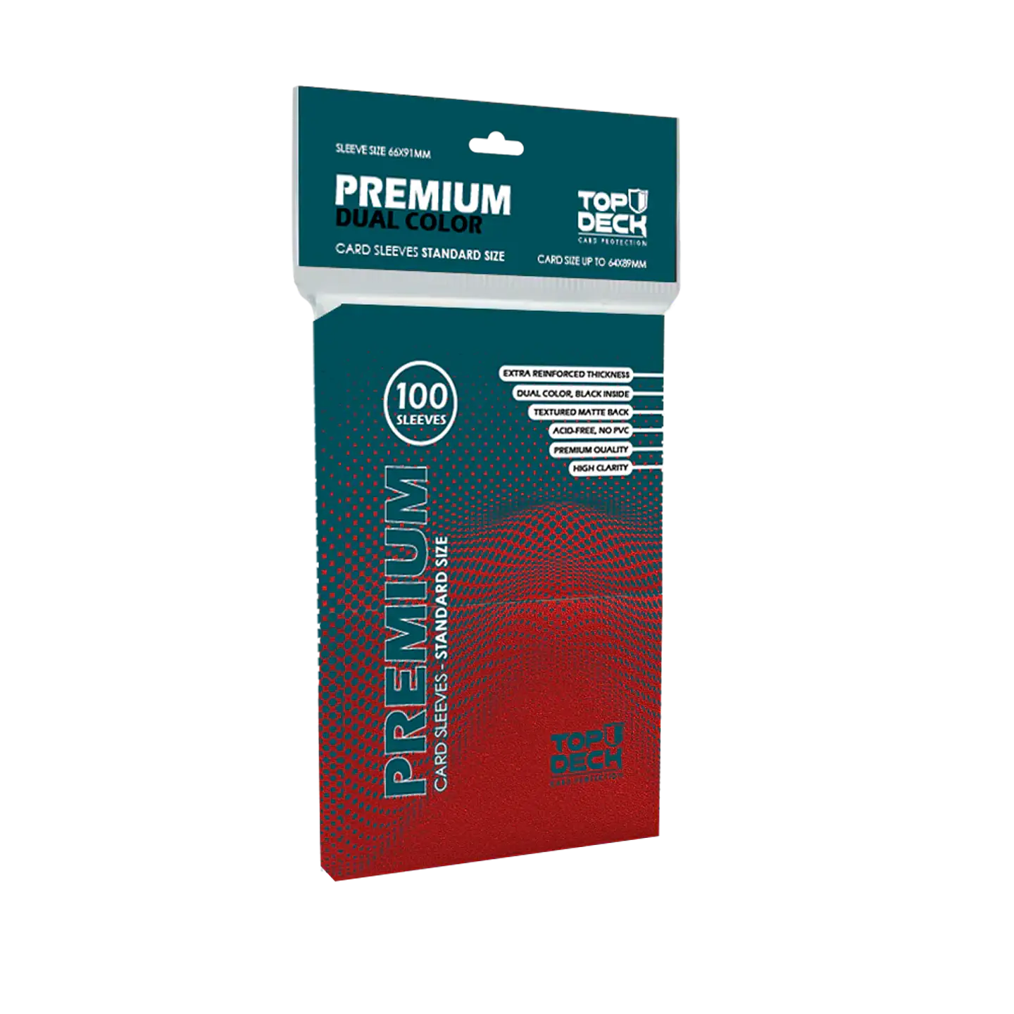 Protectores Premium - Standard 66x91 [100un] [3 colores] TOP DECK 6