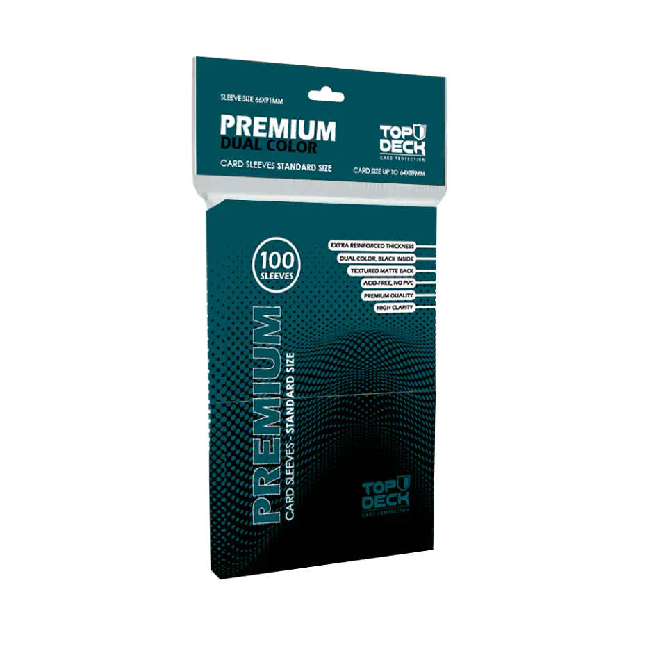 Protectores Premium - Standard 66x91 [100un] [3 colores] TOP DECK 5