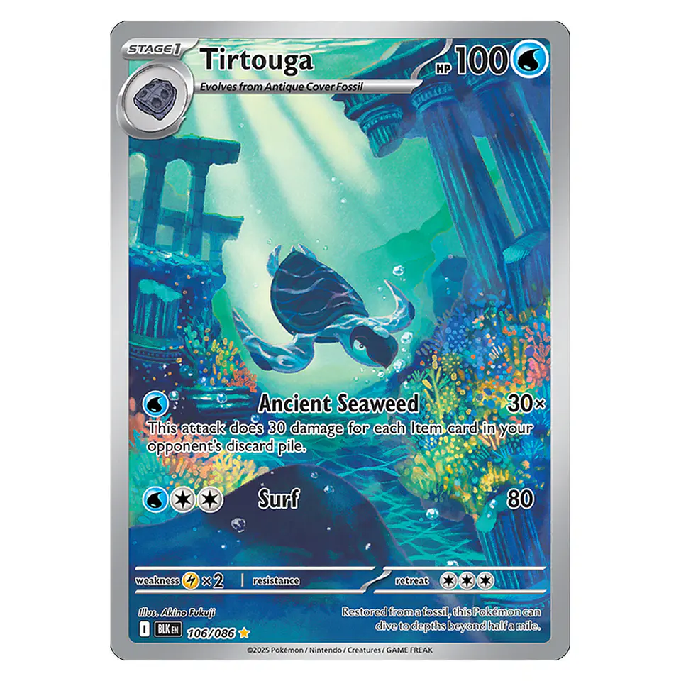 Pokemon - Black Bolt Tech Sticker Collection [INGLÉS] 14