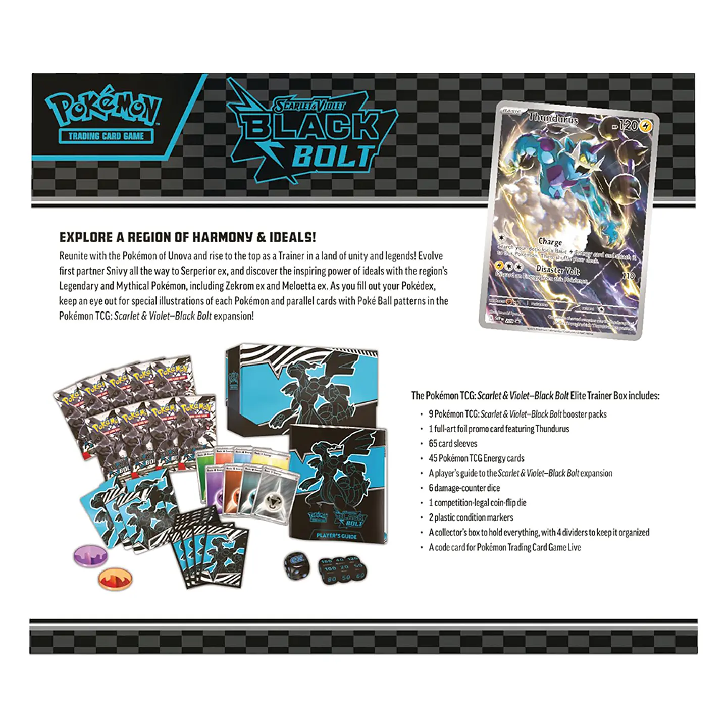 Pokemon Black Bolt - Elite Trainer Box [INGLÉS - ESPAÑOL] 7