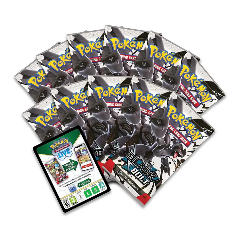 Pokemon Black Bolt - Elite Trainer Box [INGLÉS - ESPAÑOL] 4