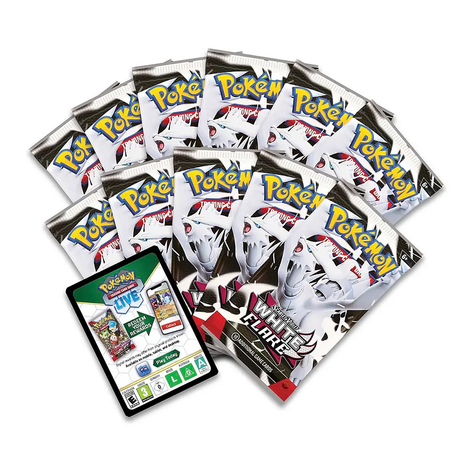 Pokemon White Flare - Elite Trainer Box [INGLÉS - ESPAÑOL] 4