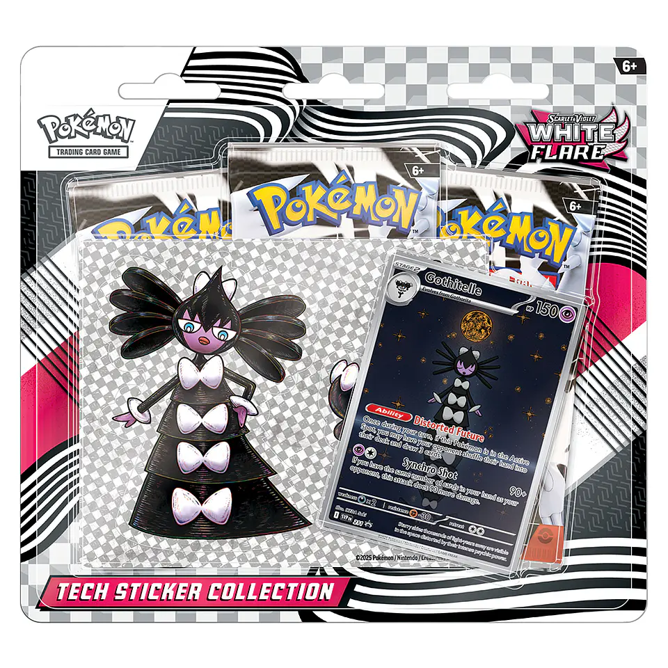 Pokemon - White Flare Tech Sticker Collection [INGLÉS] 1