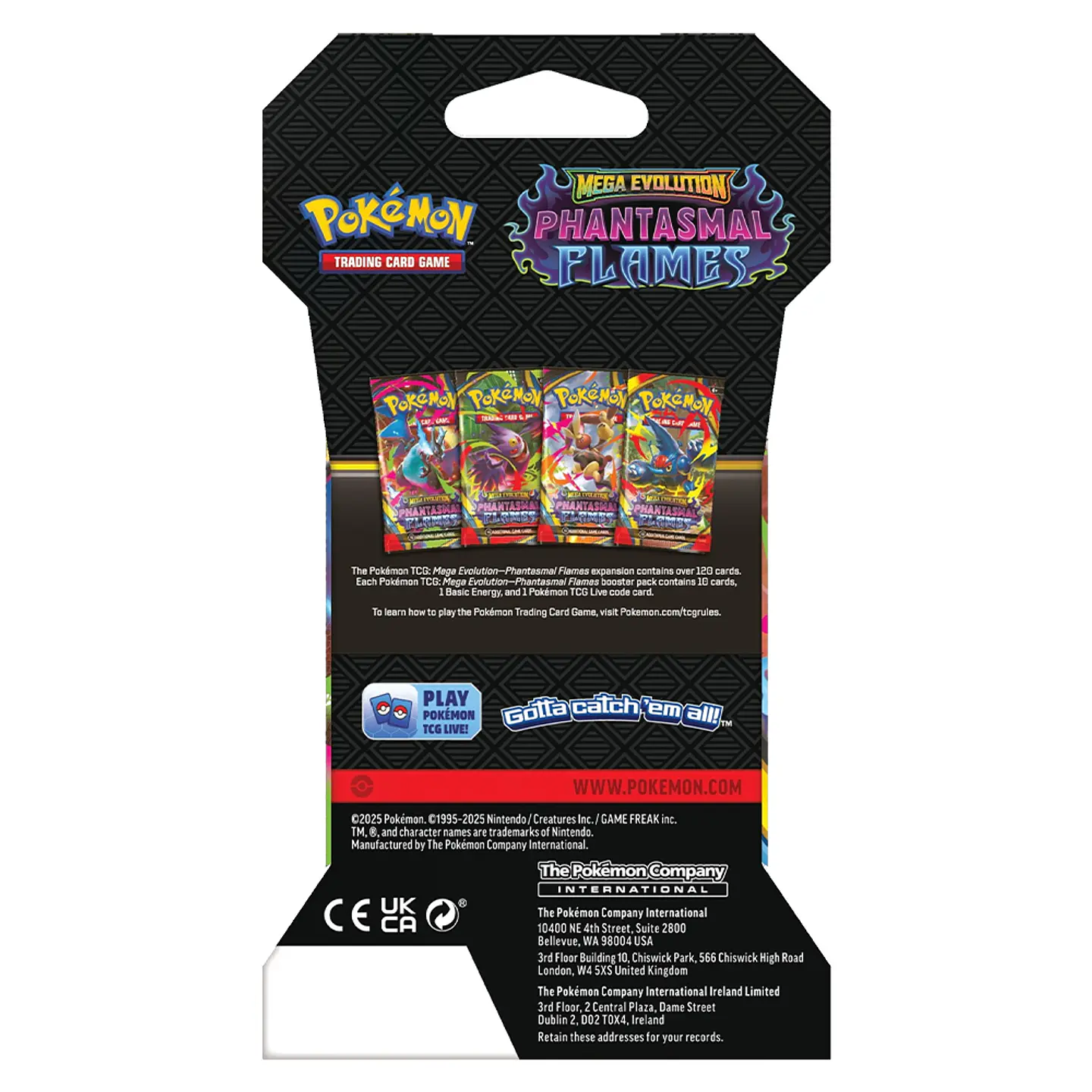Pokemon Phantasmal Flames - Sleeved Booster [INGLÉS] 6