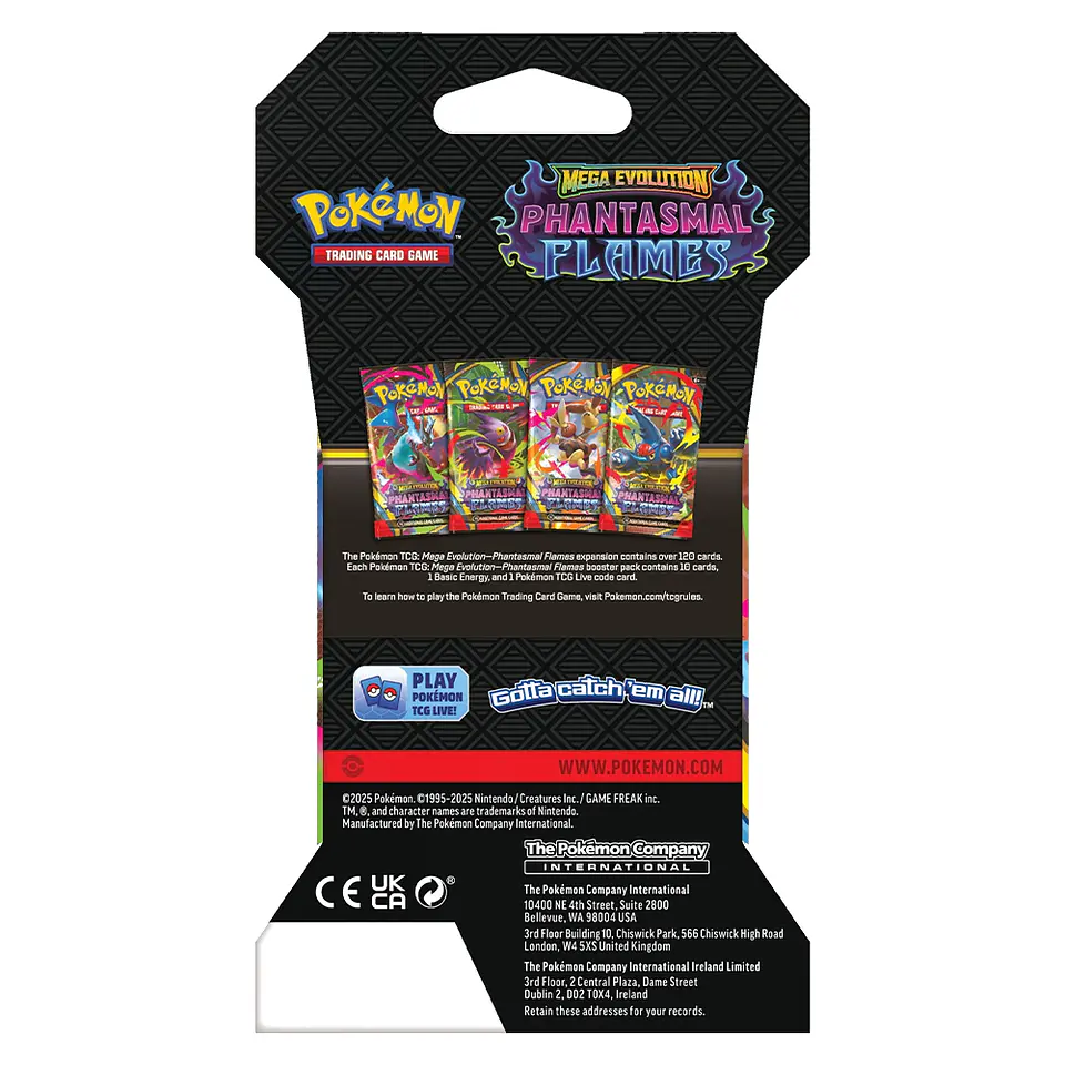 Pokemon Phantasmal Flames - Sleeved Booster [INGLÉS] 6