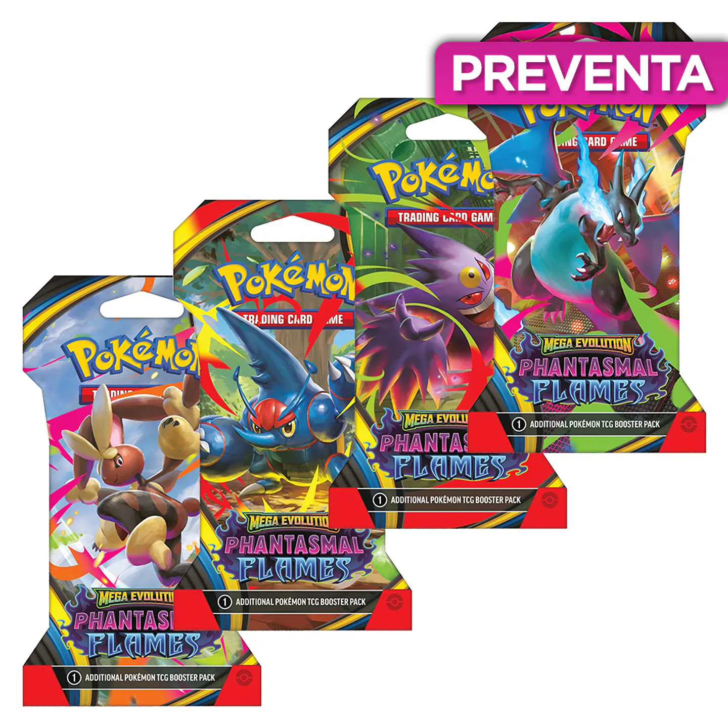 Pokemon Phantasmal Flames - Sleeved Booster [INGLÉS] 1