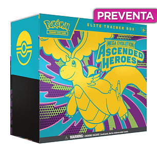 Pokemon Ascended Heroes - Elite Trainer Box [INGLÉS]