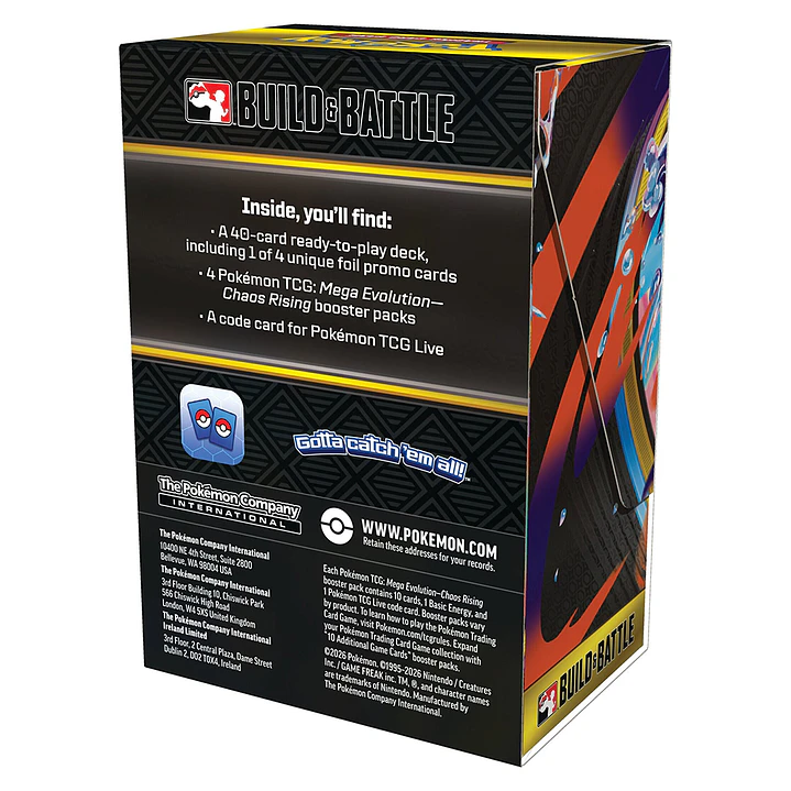 Pokemon Chaos Rising - Build & Battle Box [INGLÉS] 7