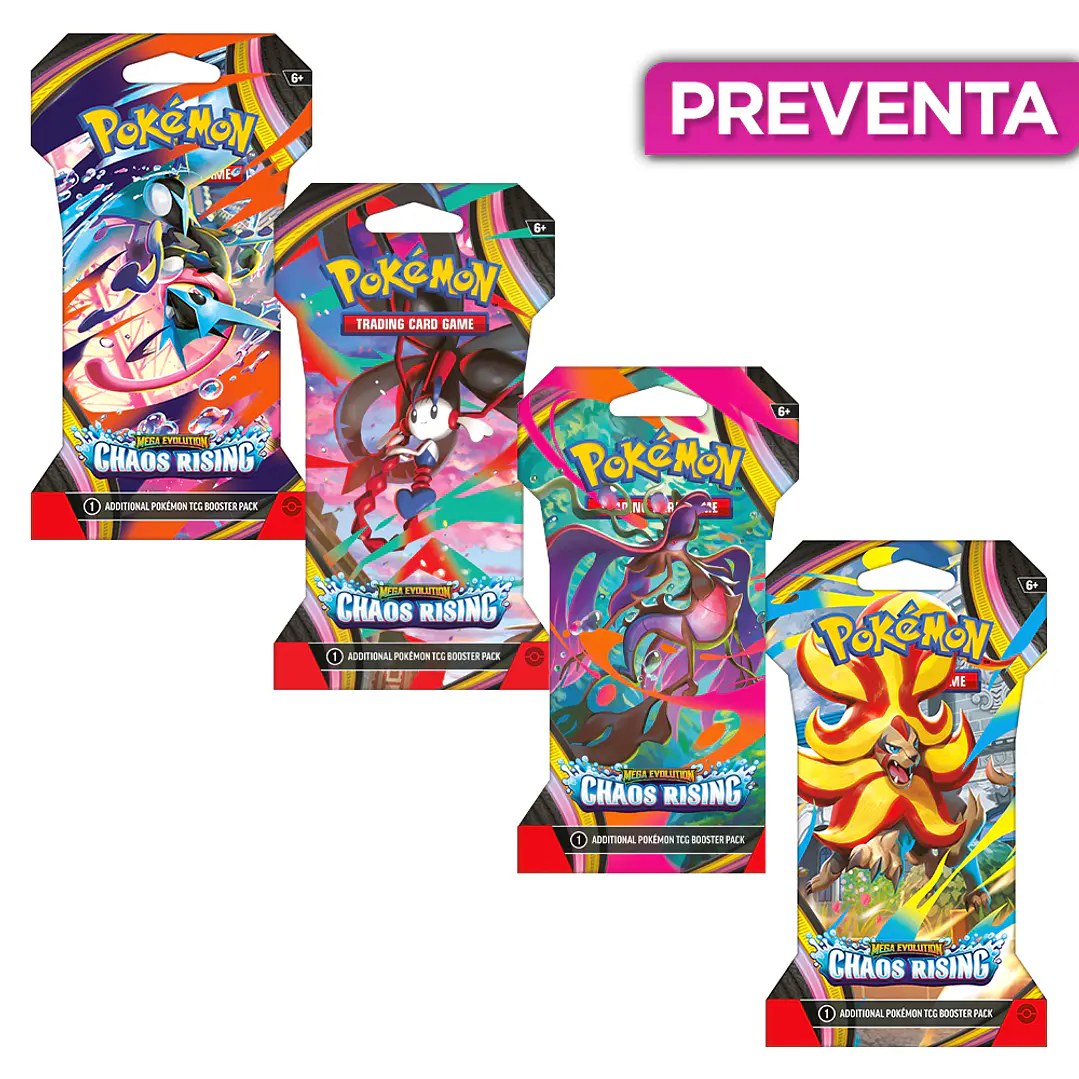 Pokemon Chaos Rising - Sleeved Booster [INGLÉS] 1