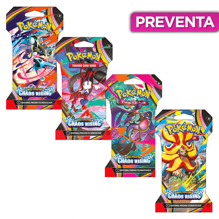 Pokemon Chaos Rising - Sleeved Booster [INGLÉS] 1