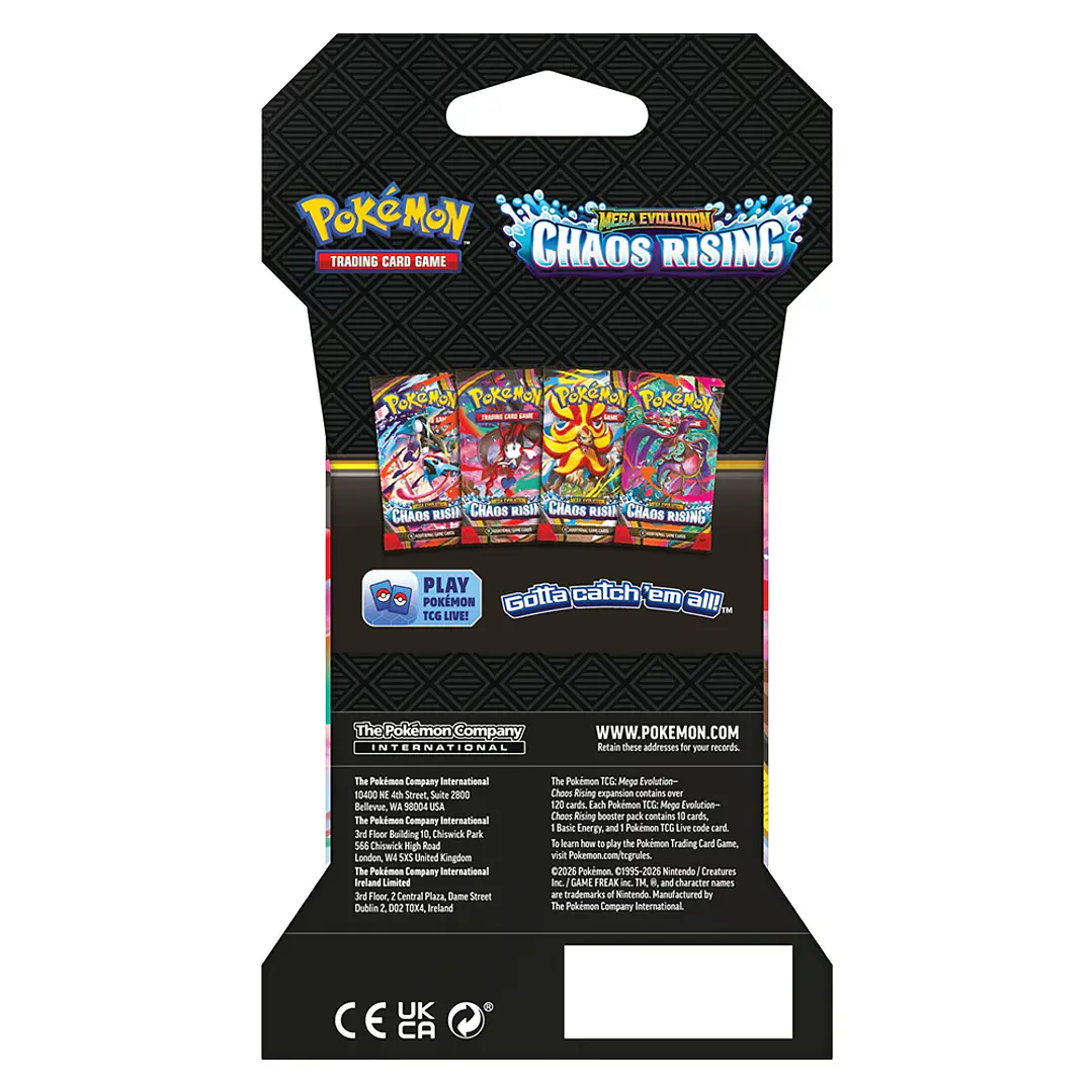 Pokemon Chaos Rising - Sleeved Booster [INGLÉS] 6