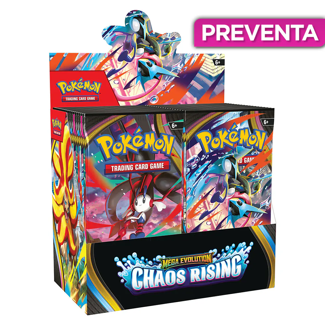 Pokemon Chaos Rising - Booster Box [INGLÉS] 1