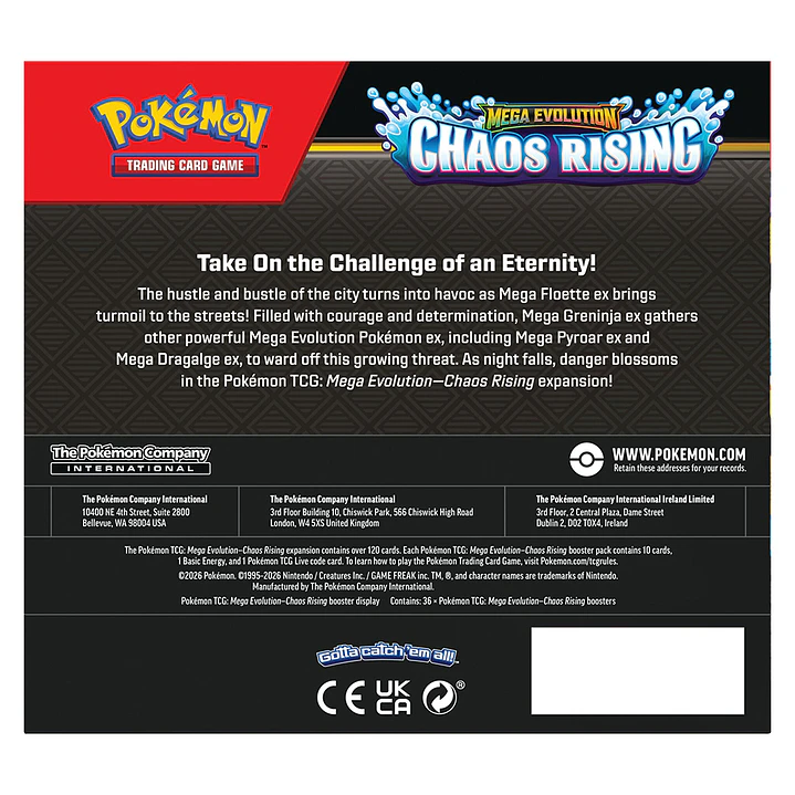 Pokemon Chaos Rising - Booster Box [INGLÉS] 6