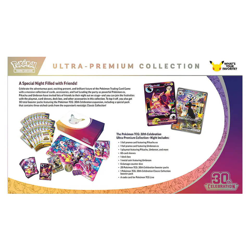 Pokemon 30th Celebration - Ultra Premium Collection [UMBREON] [INGLÉS] 5