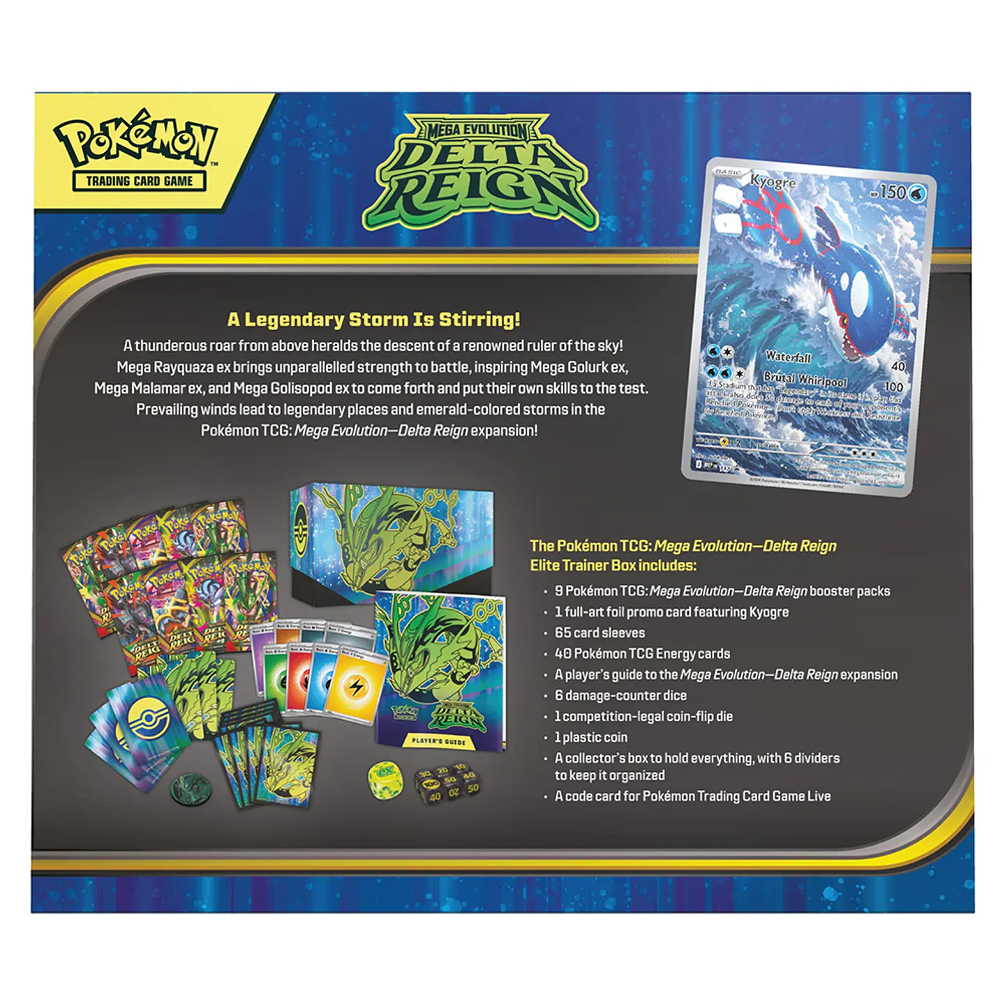 Pokemon Delta Reign - Elite Trainer Box [INGLÉS] 8
