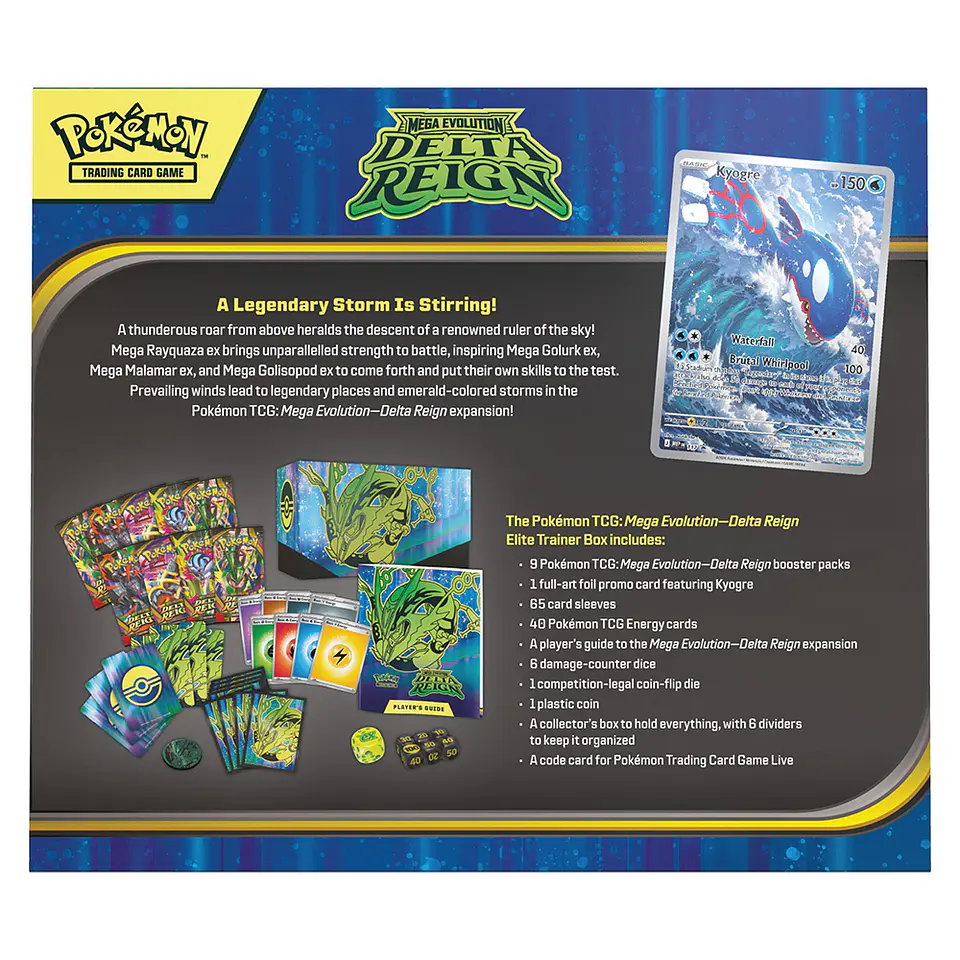 Pokemon Delta Reign - Elite Trainer Box [INGLÉS] 8