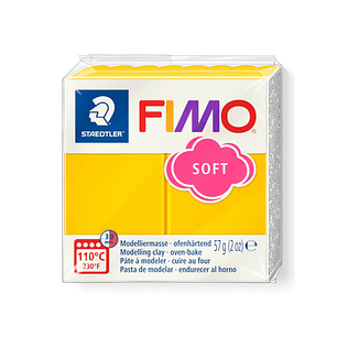 Fimo Soft 57gr Amarillo Girasol (nº 16)
