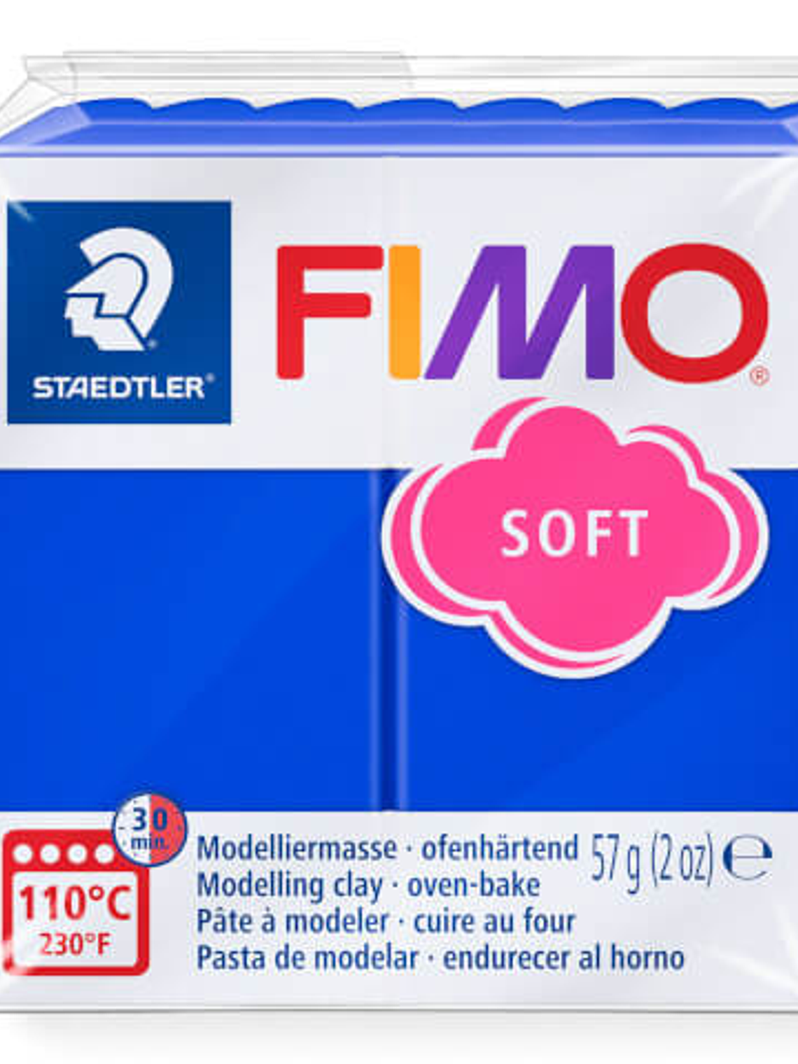 Fimo Soft 57gr Azul Brillante (nº 33) 1