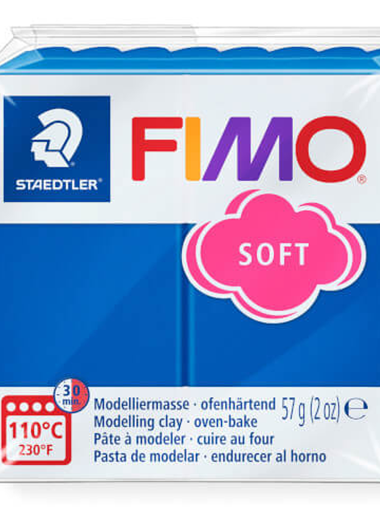 Fimo Soft 57gr Azul Pacífico (nº 37) 1
