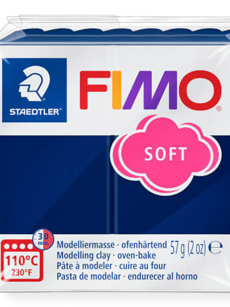 Fimo Soft 57gr Azul Windsor (nº 35) 1