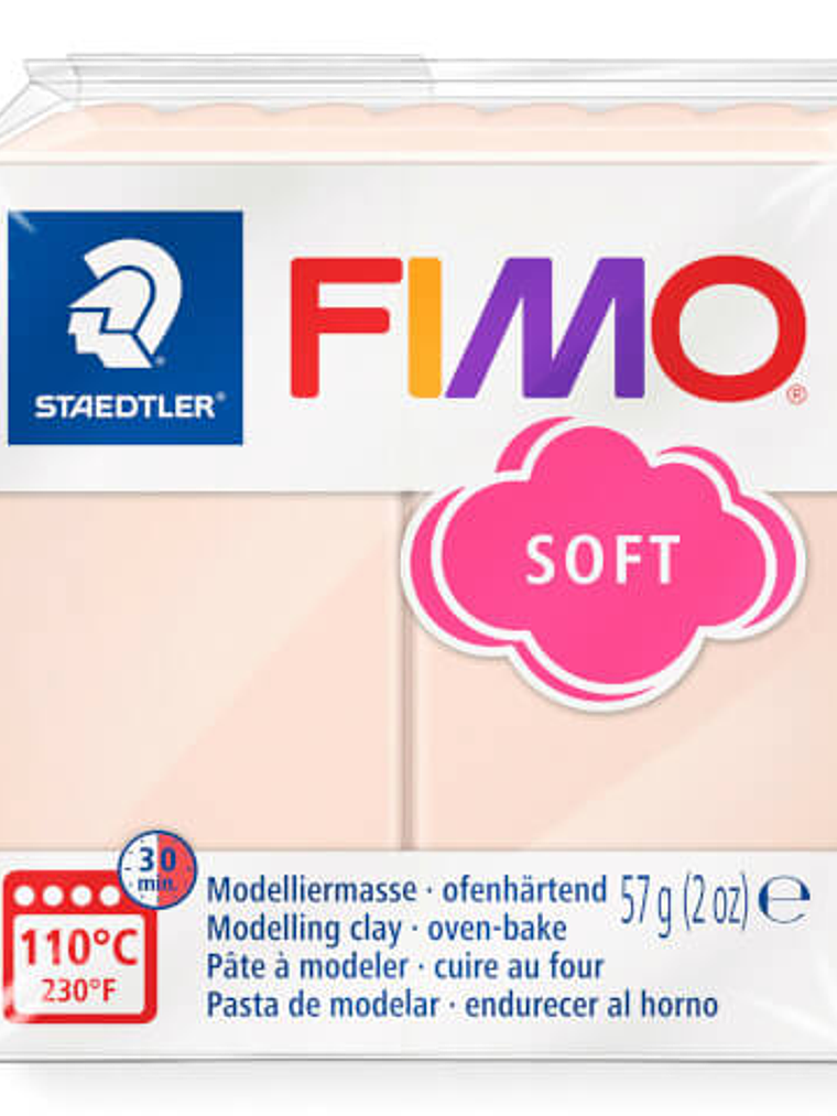 Fimo Soft 57gr Carne (nº 43) 1