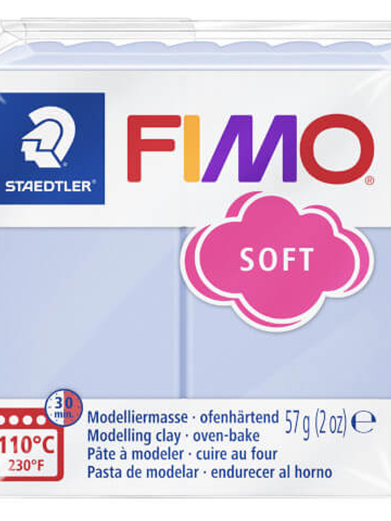 Fimo Soft 57gr Azul Serenidad (nº T31) 1