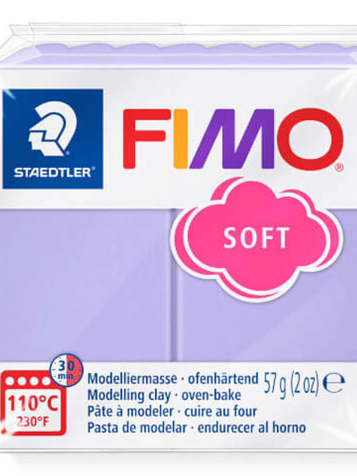 Fimo Soft 57gr Lila (nº 605) 1