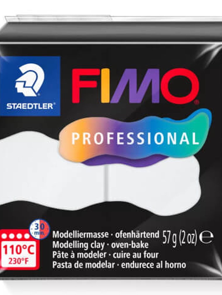 Fimo Professional 57gr - Blanco (nº 0) 1