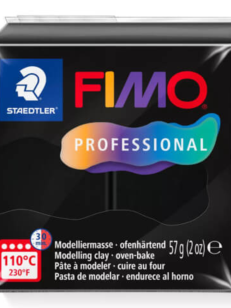 Fimo Professional 57gr - Negro (nº 9) 1