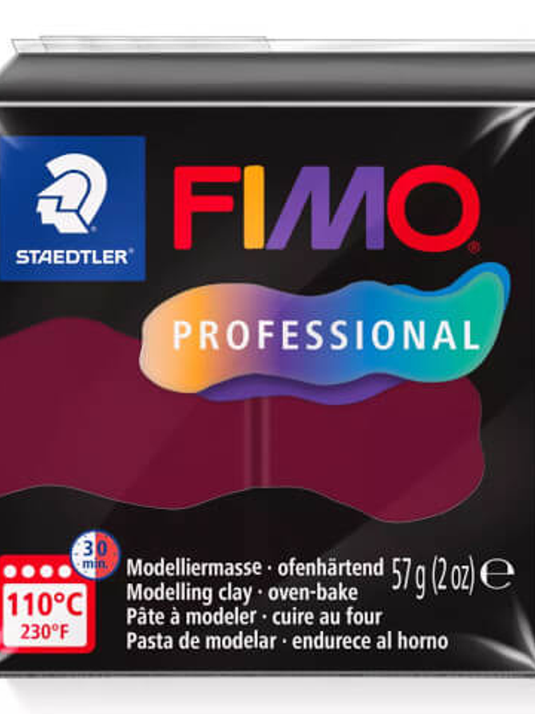 Fimo Professional 57gr - Burdeos (nº 23) 1