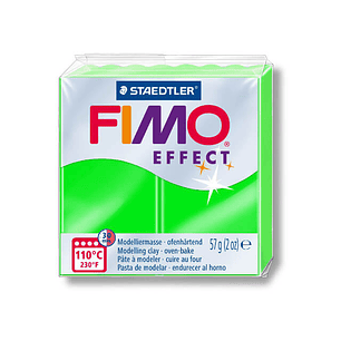 Fimo Effect 57gr Neón Verde (nº 501)