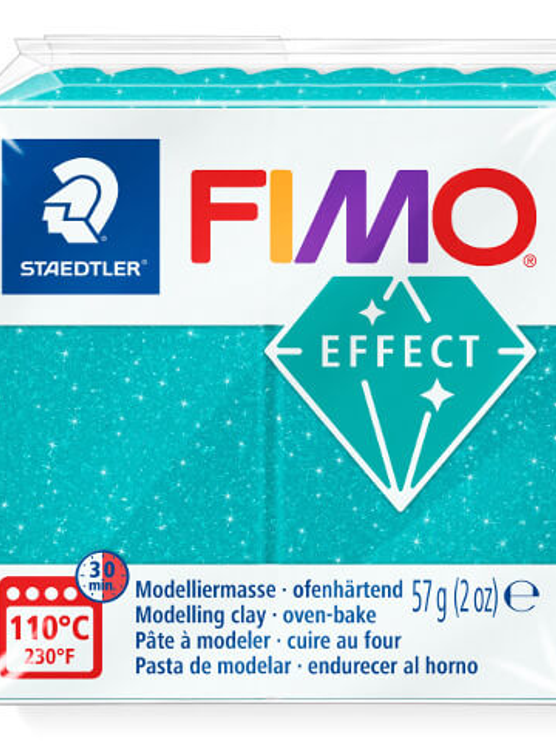 Fimo Effect 57gr Galaxy Turquesa (nº 392) 1