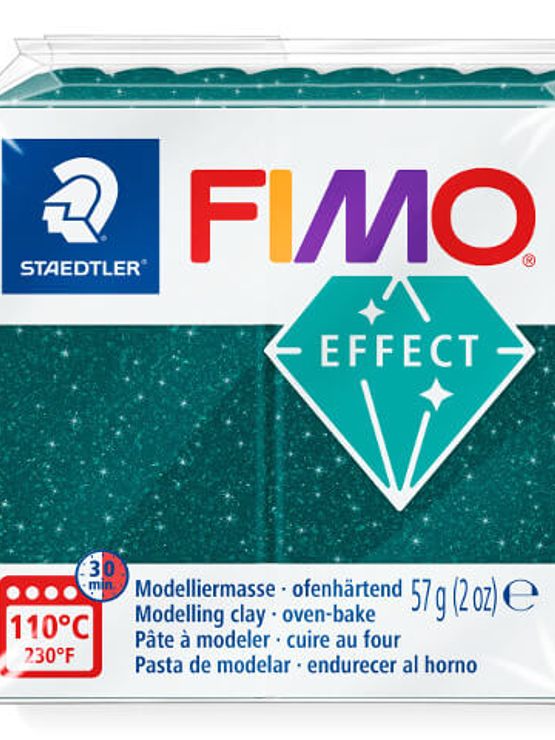 Fimo Effect 57gr Galaxy Verde (nº 562) 1