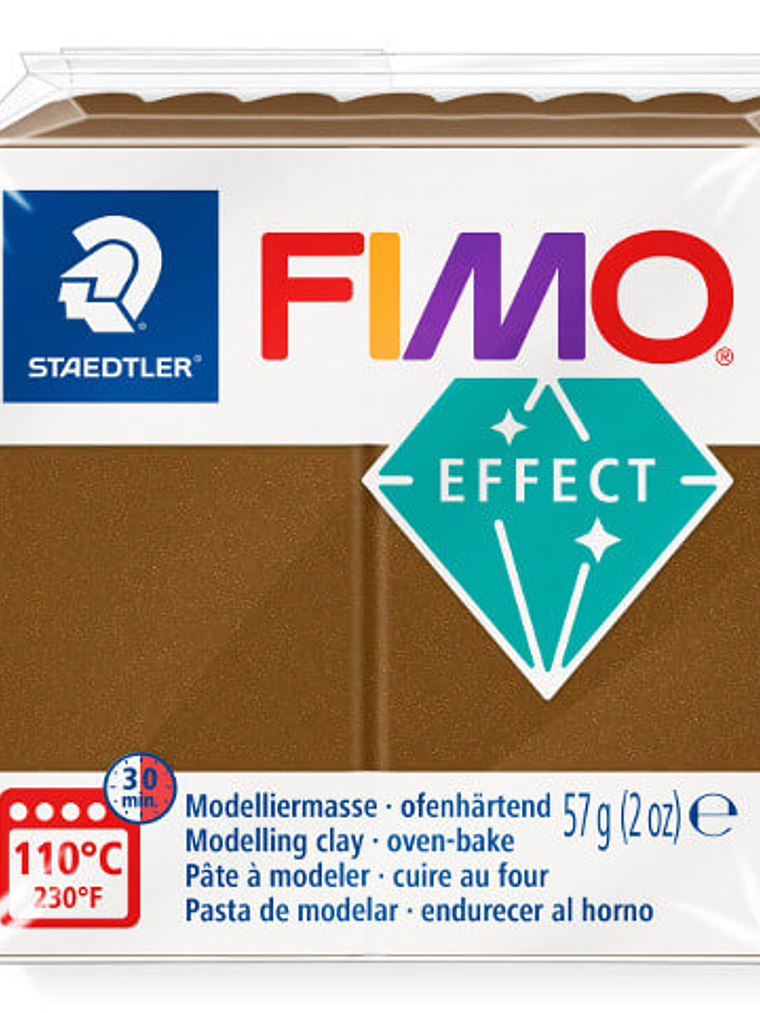 Fimo Effect 57gr Bronce Antiguo Metalizado (nº 71) 1