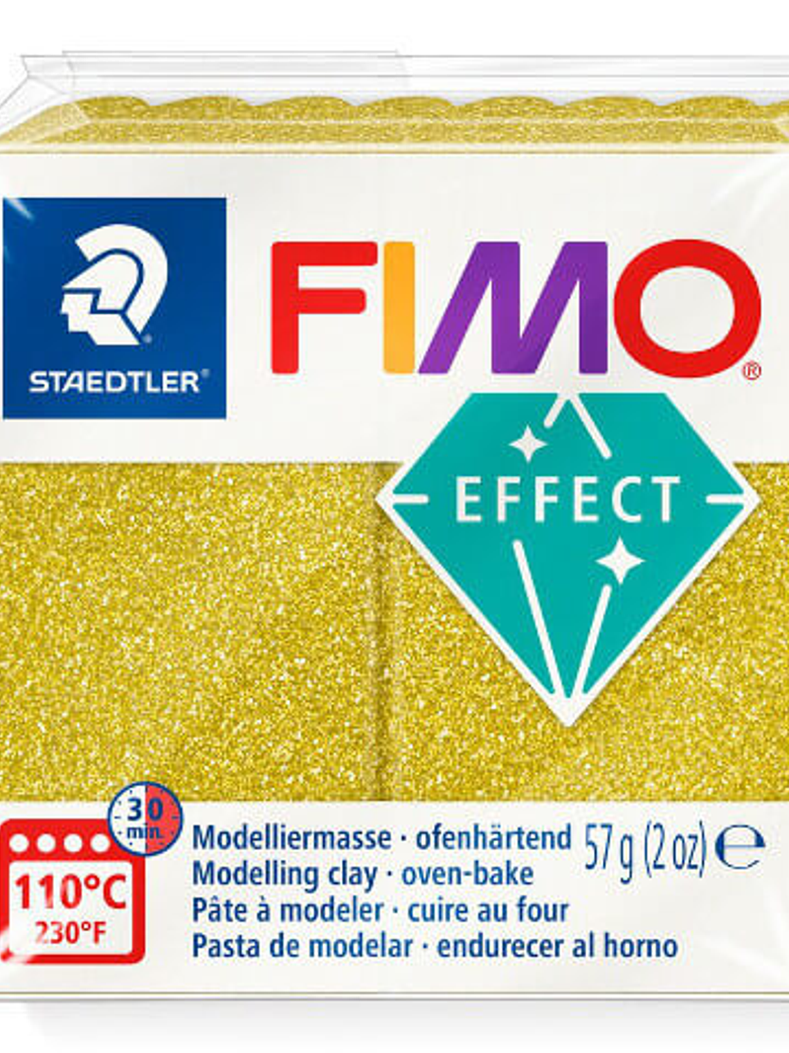 Fimo Effect 57gr Oro Brillante (nº 112) 1