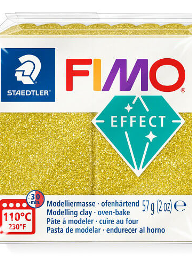 Fimo Effect 57gr Oro Brillante (nº 112) 1