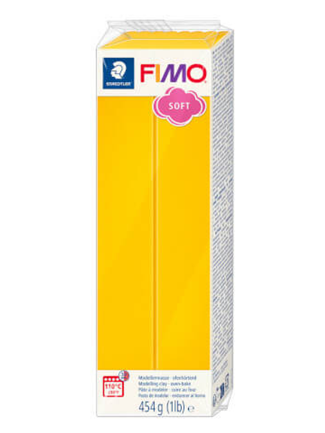 Fimo Soft 454gr Amarillo Girasol (nº 16) 1