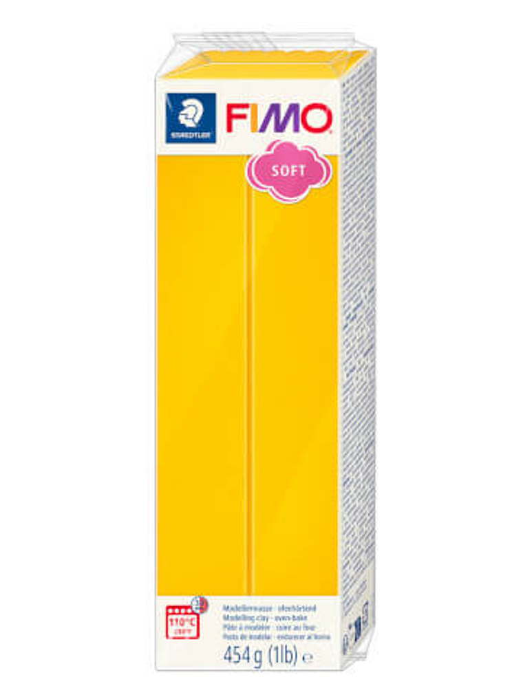 Fimo Soft 454gr Amarillo Girasol (nº 16) 1