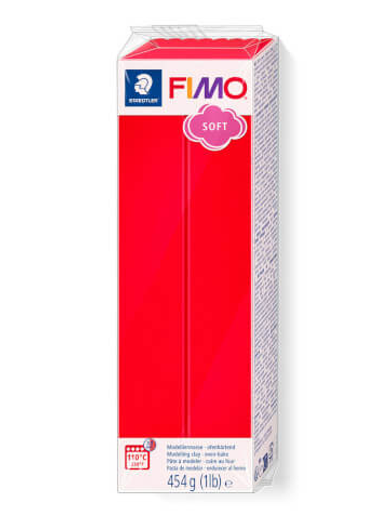 Fimo Soft 454gr Rojo Indio (nº 24) 1