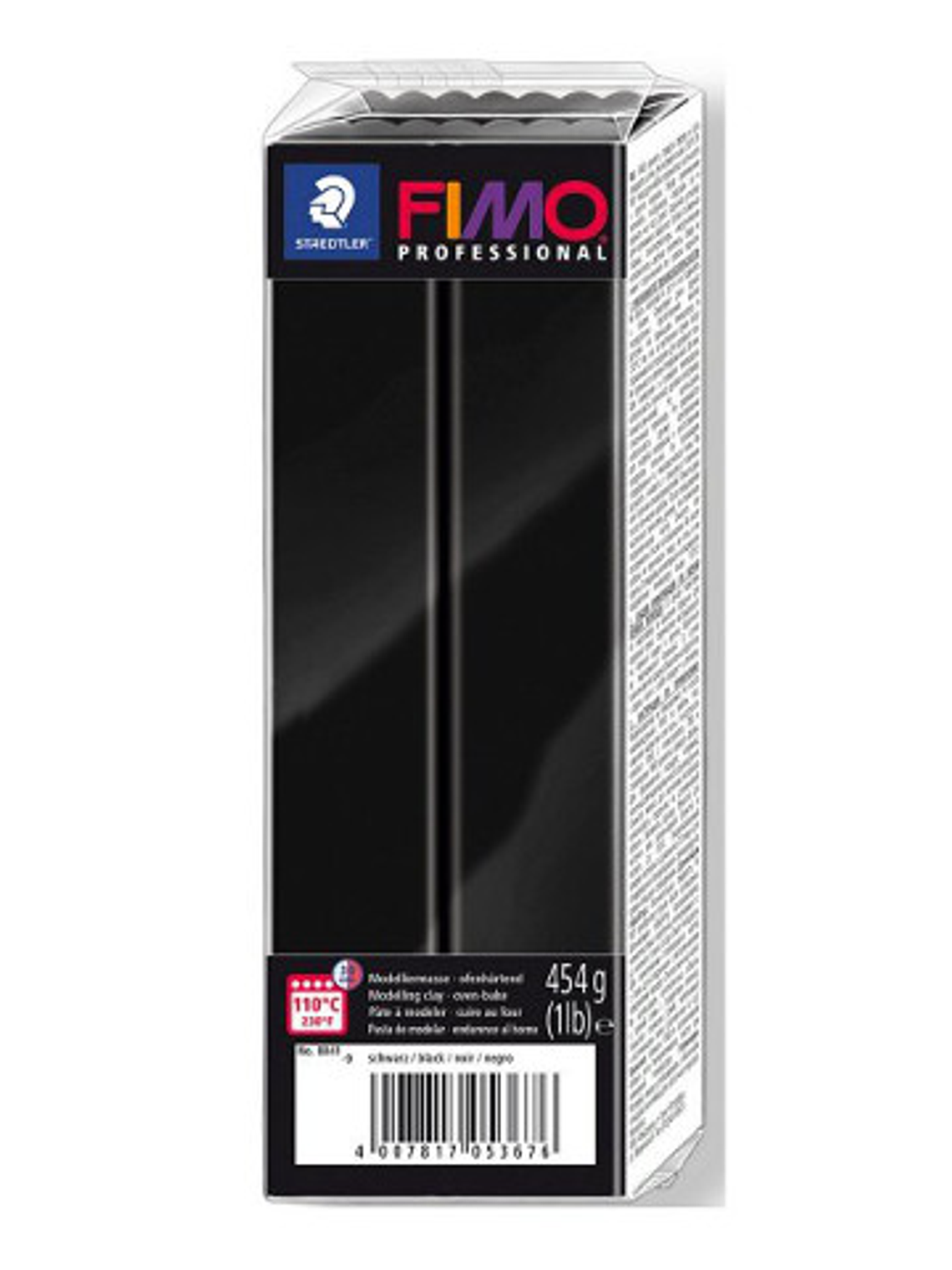 Fimo Professional 454gr - Negro (nº 9) 1