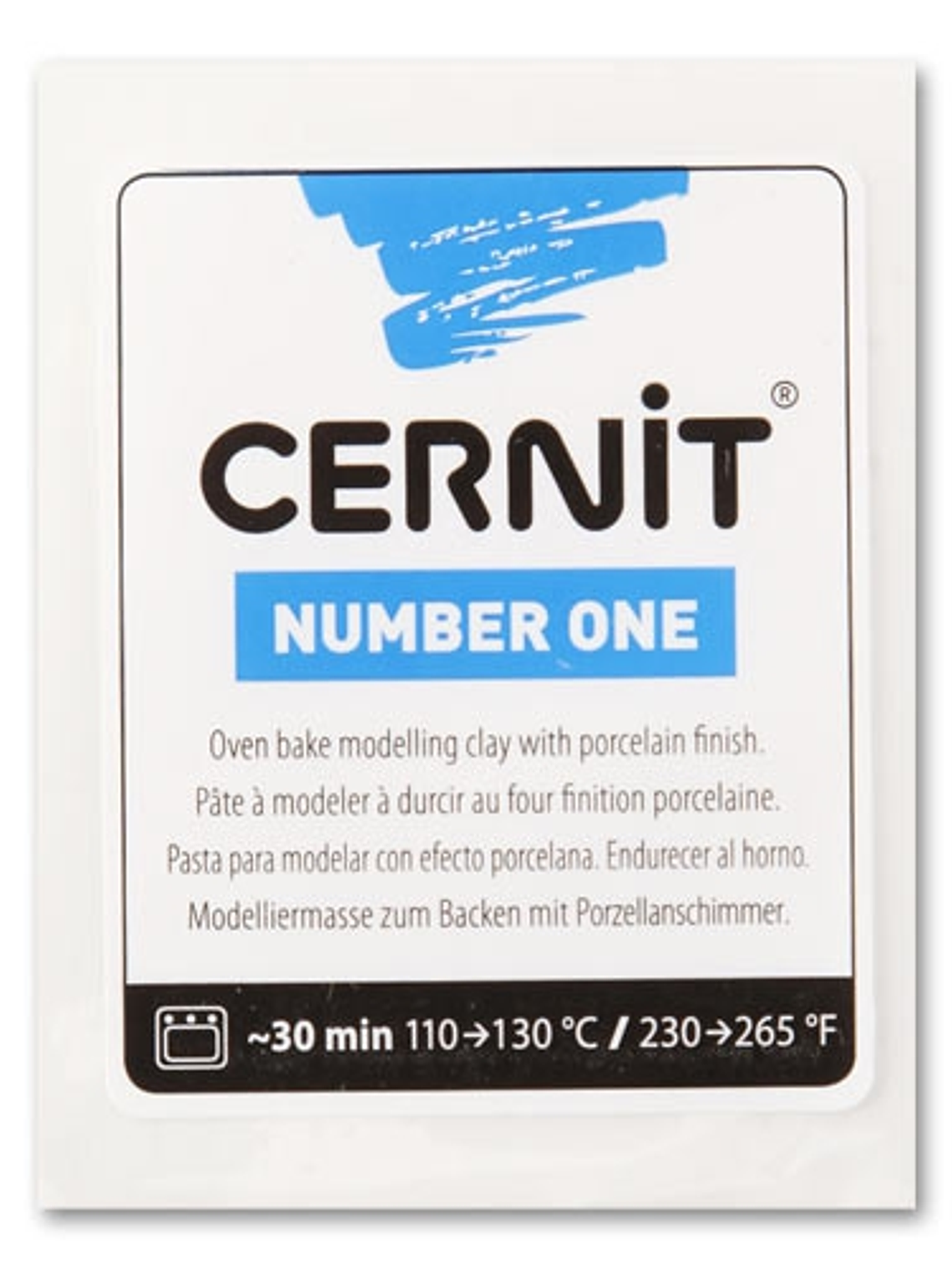 Cernit Number One 56gr Blanco Opaco (nº 027) 1
