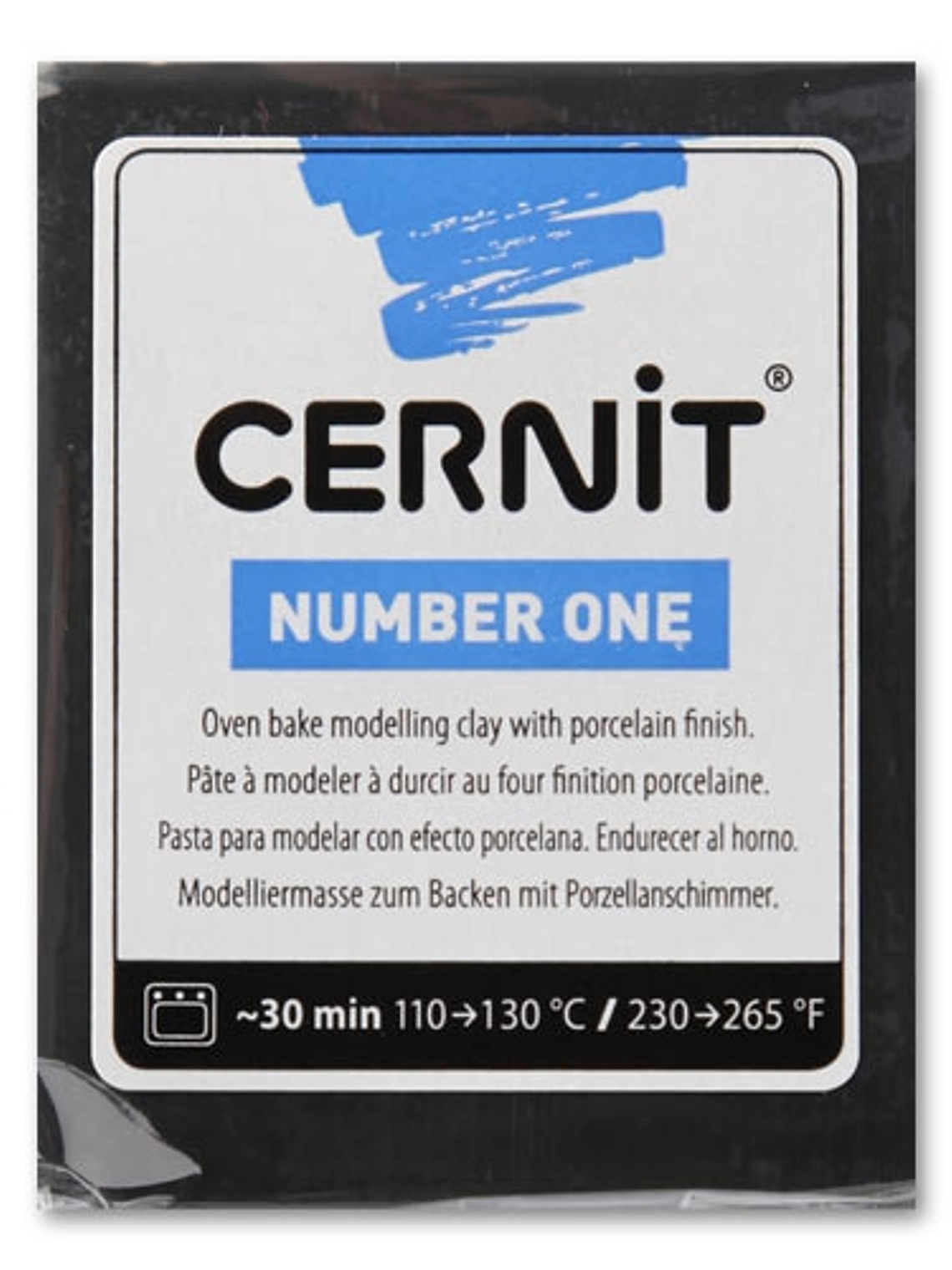 Cernit Number One 56gr Negro (nº 100) 1