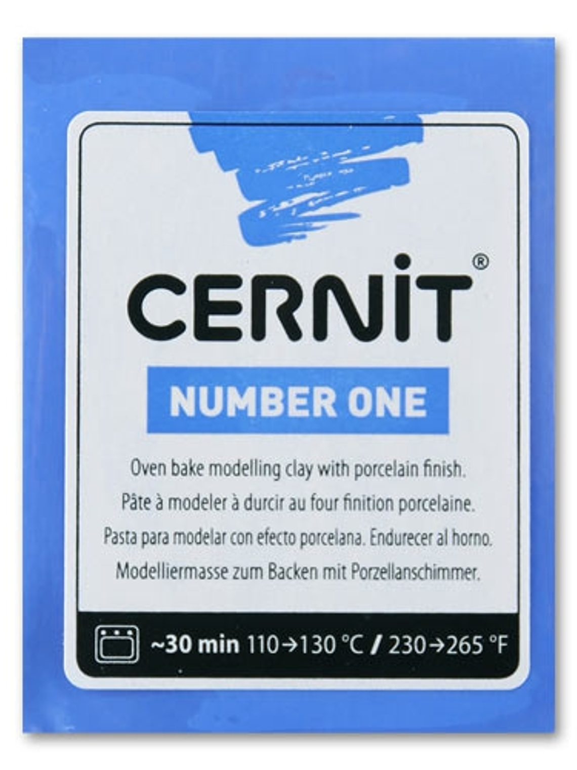Cernit Number One 56gr Nº 200 Azul 1