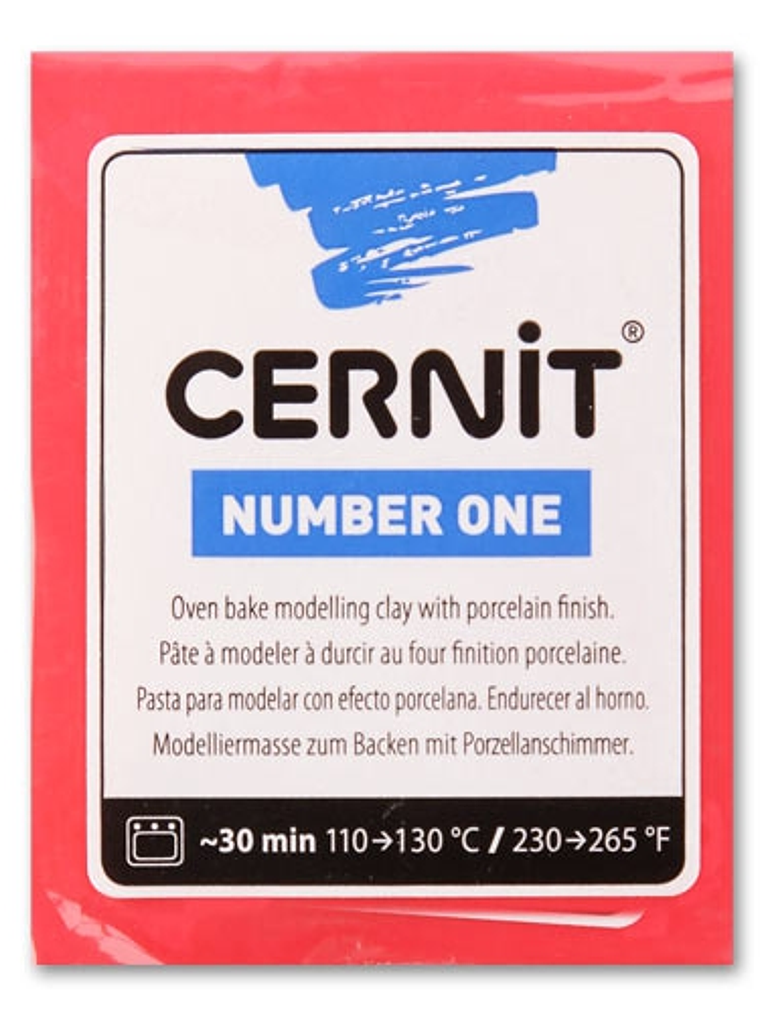 Cernit Number One 56gr Rojo (nº 400) 1