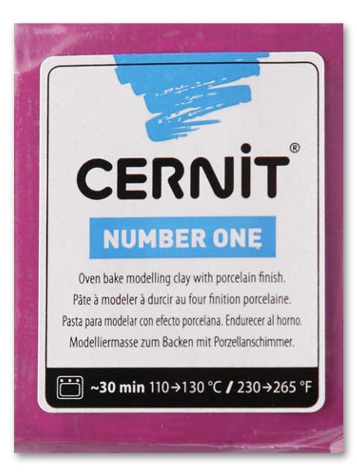 Cernit Number One 56gr Burdeos (nº 411) 1