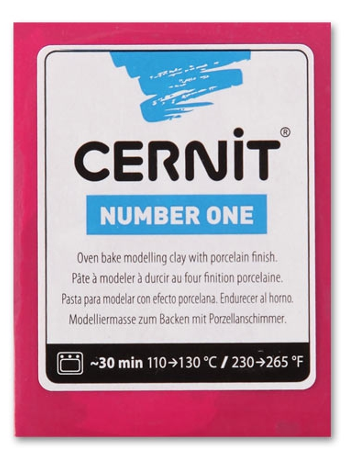 Cernit Number One 56gr Carmín (nº 420) 1