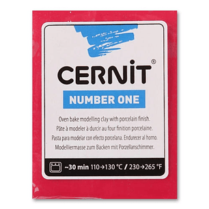 Cernit Number One 56gr Rojo Navidad (nº 463)