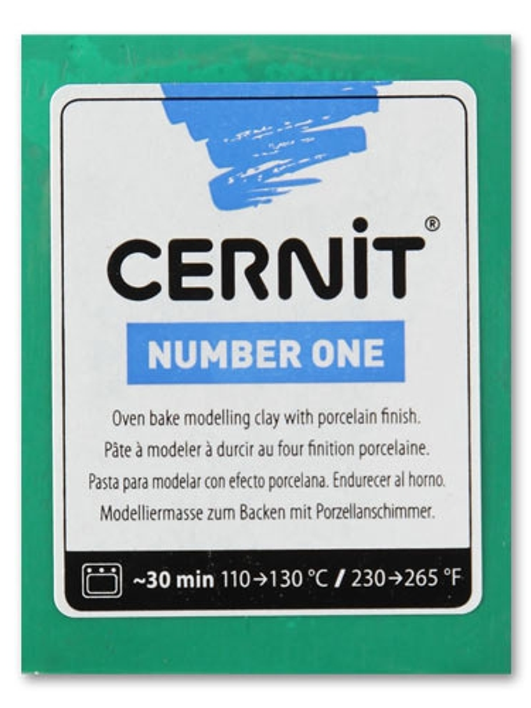 Cernit Number One 56gr Verde (nº 600) 1